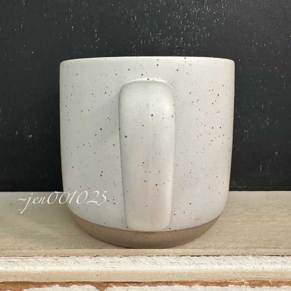 12oz Stoneware Heart Mug Cream/Clay - Hearth & Hand Magnolia - Picture 7 of 11